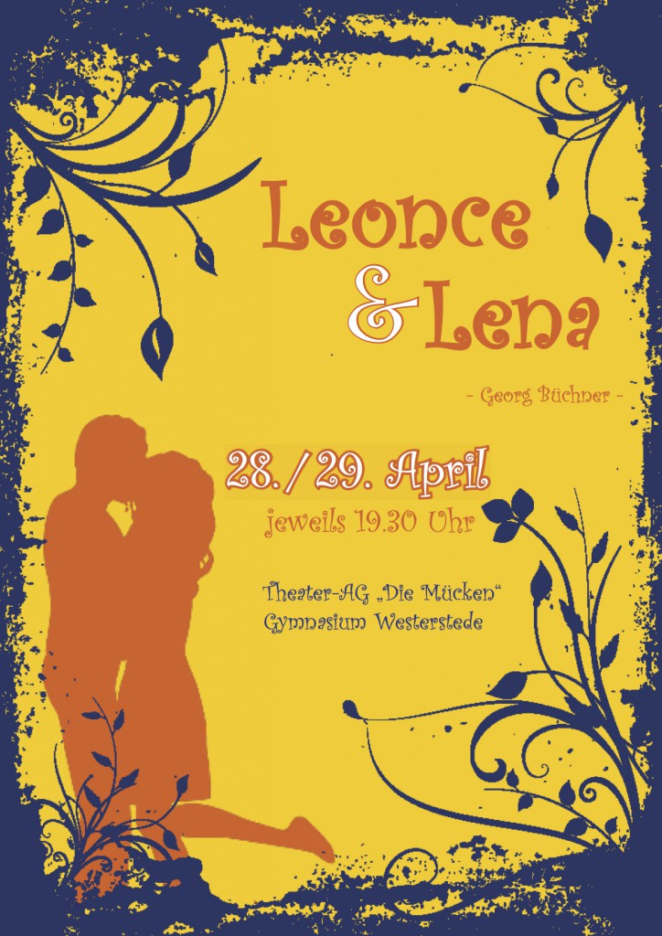 Plakat - Leonce und Lena